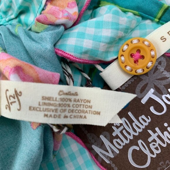 Matilda Jane Clothing Watch the Waves One Piece Romper/Jumper Tween Size 12 NWT - Picture 10 of 11